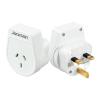 Jackson PTA8811M Slim Outbound Travel Adaptor for Use in UK / Hong Kong 3-Pin NZ / AU Plugs Jackson PTA8811M Slim Outbound Travel Adaptor for Use in UK / Hong Kong 3-Pin NZ / AU Plugs