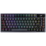 ASUS ROG AZOTH 75% Wireless Custom Gaming Keyboard - ROG Snow Linear Switches - Wireless 2.4Ghz - Bluetooth 5.1