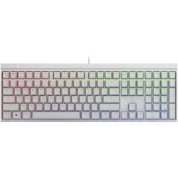 CHERRY MX 2.0S RGB Mechanical Gaming Keyboard - White Cherry MX Blue