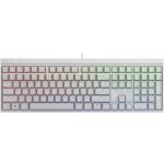 CHERRY MX 2.0S RGB Mechanical Gaming Keyboard - White Cherry MX Blue