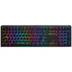 Ducky One 3 Classic Full Size RGB Mechanical Keyboard - Black Cherry MX Red - Hotswap - Double Shot ABS
