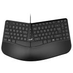 Genius Ergo KB-700 USB Wired Ergonomic Keyboard with Palm Rest