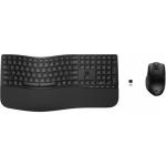 HP 8T6L7UT 685 Comfort Dual-Mode Wirelesss Keyboard & Mouse Combo 2.4G &Bluetooth w/USB-A nano-dongle &wrist rest