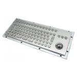 Inputel KB205 Stainless Steel Keyboard + Trackball IP65 - USB