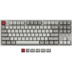 Keychron C1 80% TKL Wired Keyboard - Retro Color Keychron Mechanical Red Switches - 87 Key - Non-Backlight - Normal Profile