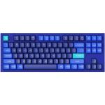 Keychron Q3 80% TKL Wired Mechanical Keyboard - Blue Gateron G Pro Red Switches - Normal Profile - QMK Custom - 87 Key - Full Assembled - RGB Backlight - Hot-Swap