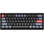 Keychron V4 ANSI 60% Layout 61 Key Carbon Black Full Assembled Hot-Swap Mechanical Wired Normal Profile QMK Custom Keyboard - Keychron K Pro Brown Switch - RGB Backlight