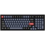Keychron K4 Pro 96% Wireless Mechanical Keyboard - RGB Backlight Hot-Swappable Keychron K Pro Blue Switches - 100 Key - Full Assembled - QMK