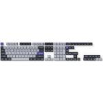 Keychron PBT-46 Double Shot KSA PBT Keycap Full Keycap Set - Gray and Silver