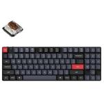 Keychron K13 Pro Low Profile Wireless Mechanical Keyboard - RGB Backlight Hot-Swappable Gateron Brown Switches