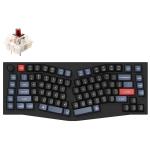 Keychron Q10 ANSI Alice 75% Mechanical Wired Keyboard - RGB - Black Hot-Swap Gateron G Pro Brown Switches - Normal Profile QMK Custom - 89 Key - Full Assembled Knob