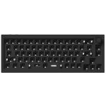 Keychron Q2P-B1 65% Barebone, RGB, Carbon Black QMK/VIA Wireless Mechanical Pro with Knob Keyboard