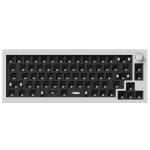 Keychron Q2P-B4 65% Barebone, RGB, Shell White QMK/VIA Wireless Mechanical Pro with Knob Keyboard
