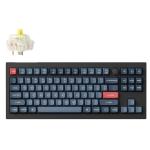 Keychron V3M-D4 V3 Max 80% QMK/VIA Fully Assembled Knob Carbon Black Gateron JupiterBananaWirelessCustom Mechanical Keyboard