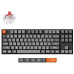 Keychron K8M-B1 80% TKL Layout 87 Keys, Keychron Super Red Switch, RGB, Mechanical Wireless Keyboard