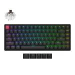 Keychron K2 75% QMK RGB Backlight Aluminum Frame Super Switch Brown (Hot-Swappable) Wireless MechanicalKeyboard