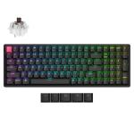 Keychron K4 96% QMK RGB Backlight Aluminum Frame Super Switch Brown (Hot-Swappable) Wireless Mechanical Keyboard