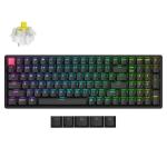 Keychron K4 96% QMK RGB Backlight Aluminum Frame Super Switch Banana (Hot-Swappable) Wireless Mechanical Keyboard