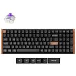 Keychron K4 HE 96% Wireless Magnetic Switch - Special Edition Black Gateron Double-Rail Magnetic Nebula Switch Custom Keyboard