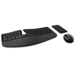 Microsoft Sculpt Ergonomic Desktop USB Wireless Keyboard &Mouse Combo 2.40 GHz.