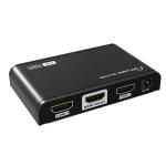 LENKENG LKV312HDR-V2.0 1-In-2-out HDMI Splitter with HDR & EDID Supports UHD Res up to 4K2K30/60Hz HDMI 2.0 & HDCP2.2 Compliant. Low Power Consumption. Plug & Play. Solid Metal Housing.