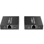 LENKENG LKV372P HDMI & IR Extender Kit Over Cat6/6A. 1080p up to 70mRecievers.Supports PoC, Supports EDID & IR Passback. Support PoC network cable power supply, only TX power supply is needed. Not Suitable for Cat5/5e