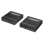 LENKENG HDMI KVM Extender over Network Cable up to 120m - Point to Multipoint/Point toPoint - Supports up to 3840x2160 60Hz