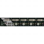 Rextron DAAG112 REXTRON 2 Port DVI / USB KVM        Switch with Audio, Black Colour.
