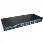 Rextron UCNV116D 1-16 USB/PS2 Hybrid KVM     Switch with USB Console Ports. Includes 12x 1.8M & 4x 3M USB 2in1 Cables. PS/2 Cables Sold Seperately