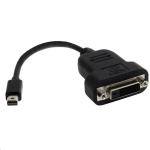 StarTech.com MDP2DVIS Mini DisplayPort to DVI Adapter - Active Mini DisplayPort to DVI-D Adapter Converter - 1080p Video - mDP or Thunderbolt 1/2 Mac/PC to DVI Monitor Dongle, mDP to DVI Single-Link