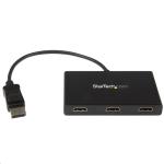 StarTech MSTDP123HD 3-Port Multi Monitor Adapter - DisplayPort 1.2 to 3x HDMI MST Hub - Triple 1080p HDMI Monitors - Video Splitter for Extended Desktop Mode on Windows PCs Only - DP to 3x HDMI