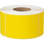 CRS TD101149RLSC1ACY 101mm x 149mm Thermal Direct Yellow labels roll 38mm Core 250 Per roll Adhesive Permanent Minimum Order Quantity 9 Rolls