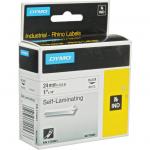 Dymo Rhino 24mm White Vinyl Self-Laminating