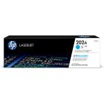 HP 202A Toner Cyan, Yield 1300 pages for HP Colour LaserJet Pro M254dw, M254nw, MFP M280nw, MFPM281fdn, MFP M281fdw Printer