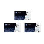 HP 148A Black, Toner Commercial Pack (3pcs) for HP LaserJet Pro MFP  4101FDW, 4101FDN,  LaserJet Pro 4001DW, LaserJet Pro 4001DN