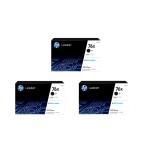HP 76X Toner Commerical Pack - Black - 3 Pack High Yield 10000 Pages - for HP LaserJet Pro M404dn / M404dw / M404n / MFP M428fdn / MFP M428fdw Printer