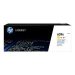 HP 659A Yellow LaserJet Toner Cartridge Standard yield toner yields up to 13000 pages