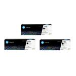 HP 210A Commercial Toner - Black - 3 Pack 2000 Pages - for HP Colour LaserJet Pro  SFP 4201DN / 4201DW / MFP 4301DW / 4301FDW Printer