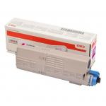 Oki 46443106 Toner Cartridge - Magenta 10K Pages - for Oki C833N