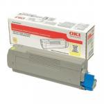 Oki 46507509 Toner Cartridge - Yellow 6K Pages - for OKI C612N
