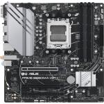 ASUS PRIME B650M-A WIFI II MATX For AMD Ryzen 7000/8000 Series CPUs Socket AM5 - AMD B650 Chipset - PCIe 5.0 (M.2) - 2x M.2 - 1x Internal USB 3.2 Header - 2x Internal USB 2.0 Header - 1x Internal Type C Header - 1x 2.5 GbE - Wifi AX+BT