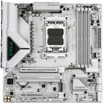 Gigabyte B850M EAGLE WIFI6E ICE MATX Motherboard AMD Socket AM5 - B850 Chipset - Supports AMD Ryzen 9000 / 8000 / 7000 Series Processor - PCIE 5.0 - 2x M.2, 4x DDR5, 2x Internal USB 2.0 Header, 1x Internal USB 3.2 Header, 1x Internal Type C