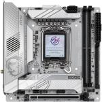 MSI MPG Z890I EDGE TI WIFI ITX Motherboard For Intel LGA1851 - Z890 Chipset - PCIE 5.0 - 2x DDR5, 4x M.2, 1x Internal USB2.0 Header, 1x Internal USB3.2 Header, 1x Internal Type C Header