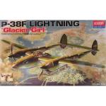 Academy - 1/48 - P-38F Lightning - Glacier Girl