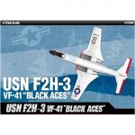 Academy - 1/72 - USN F2H-3 VF-41 Black Aces