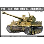 Academy - 1/35 - Tiger I WWII Tank Exterior Model