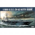 Academy - 1/800 - USS CVN-63 - Kitty Hawk