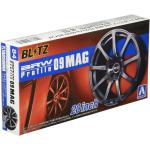 Aoshima 3-5518 #84 1/24 RIMS & TIRES "BRW PROFILE MAG 20"