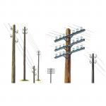 Italeri - 1/35 - Telegraph Poles
