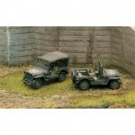 Italeri - 1/72 - Fast Assembly 2 Kits - WWII - Willys Jeep